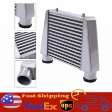 Universal Turbo Intercooler Aluminum Front Mount Same Side 2.5" Inlet & Outlet