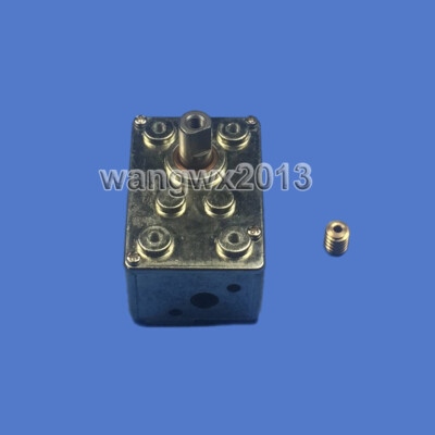 Full Metal Gearbox Turbo Worm Motor Speed Reduction Reducer 1:3000 for JGY370