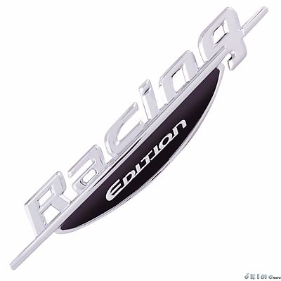 3D STICK ON RACING EDITION EMBLEM DECAL FOR HONDA CIVIC ACCORD SCION TC XA XB TL