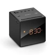 Relojes y radiodespertadores negros Sony