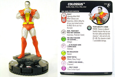HeroClix - #013 Colossus - X-Men Rise and Fall