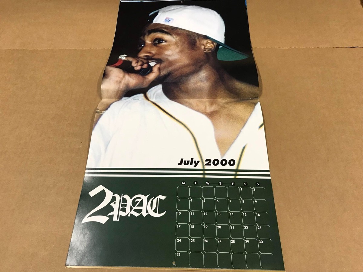 2000 2Pac Shakur 12-Month Calendar | eBay