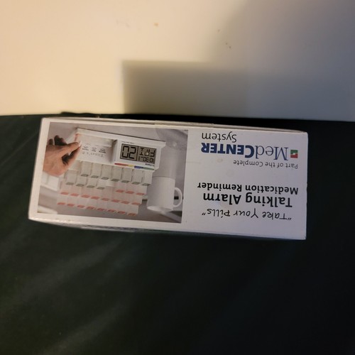MedCenter Talking Alarm Clock With Medication Reminder - Picture 2 of 6