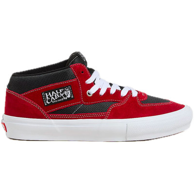 VANS Half Cab Pro Skateboardschuhe Mit Nähten In Der Farbe Schwarz