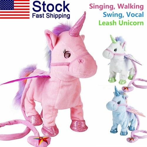 3 Colors Walking Unicorn Singing 