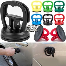 3X Dent Puller Car Body Panel Suction Cup Repair Removal Tool Kit UK