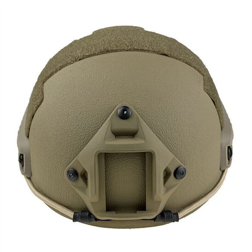 US NOW UHMW-PE BALLISTIC IIIA BULLET PROOF BLACK/Sand/Green HELMET MASK 3A - Picture 33 of 35