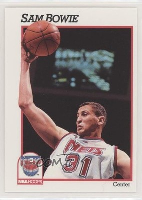 1991-92 NBA Hoops Sam Bowie #132 00e8