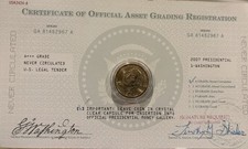 Uncirculated Presidential Dollar Coins (5 Different)