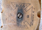 1800's wood & porcelain lemon squeezer "BOSS NO. SUMMER SQUEEZER NEWARK, N.J." — photo 7