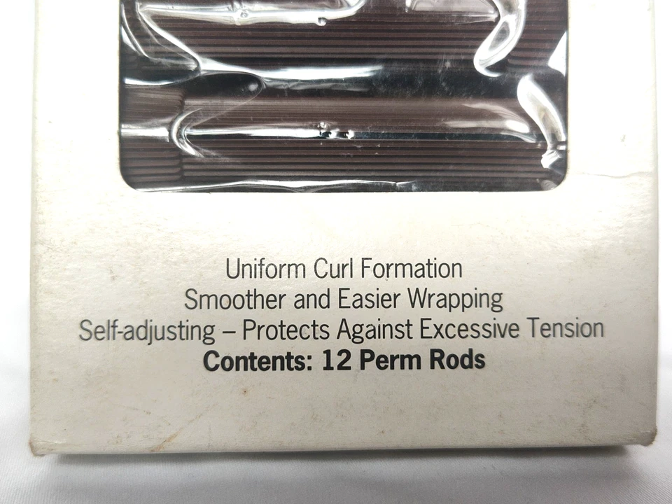 Varillas permanentes rectas diseño creativo de Zotos originales de colección 1991 12 quilates nuevas de stock Foto 4 de 4