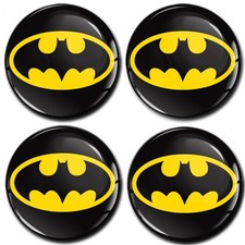 3D silicone stickers for hubcaps and wheel covers, black and yellow, A4 x