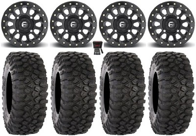 Fuel Vector Beadlock 15'' Wheels 33'' XC450 Tires Can-Am Defender