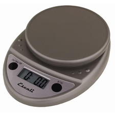 Escali Primo Digital Food Scale Chrome 11lb Kitchen Weight Tare Spill Resistant