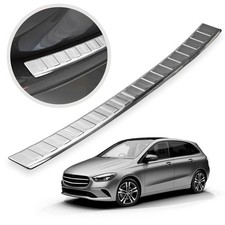 Ladekantenschutz für Mercedes B-Klasse (W247) 2019- Silber Gebürstet