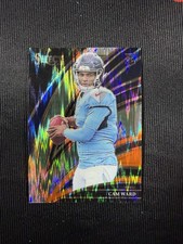 Panini Select 2025 - Cam Ward Club Level Black and Orange Shock #226- Titans