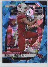 2024 Panini Prizm Blue Ice Prizm 99/99 Michael Wilson #3 19jf