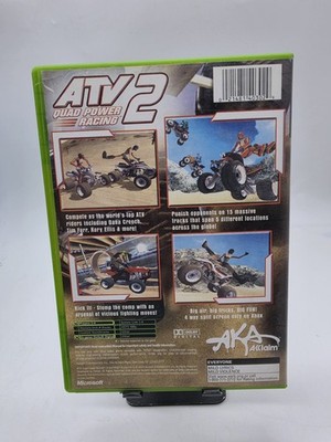 Atv Quad Power Racing 2 Xbox Racing Game Cib Complete Tested