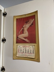 MARILYN MONROE 1955 ORIGINAL PIN-UP CALANDER/ RARE 