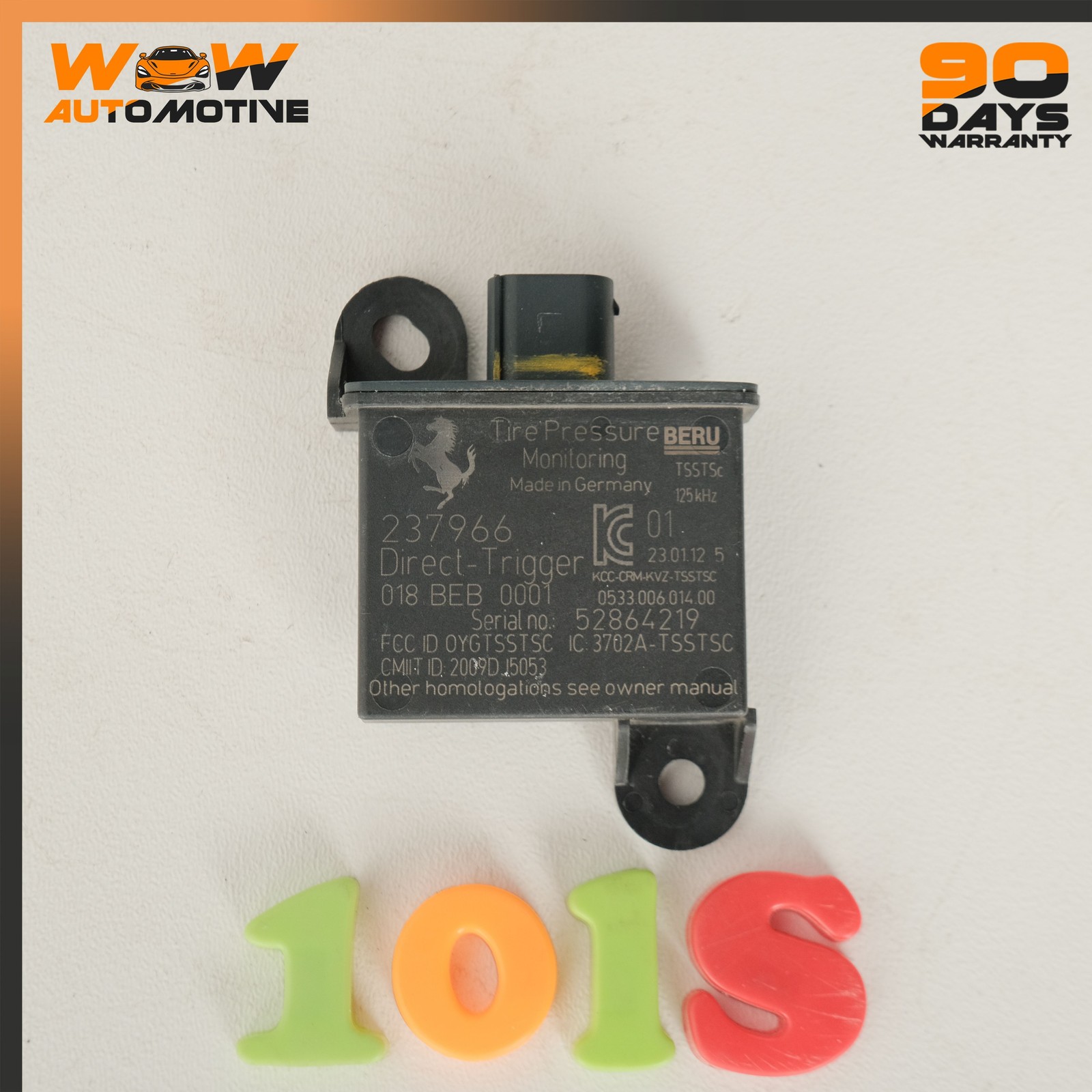 Maserati GranTurismo 2008-2019 Front Left Tpms sensor
