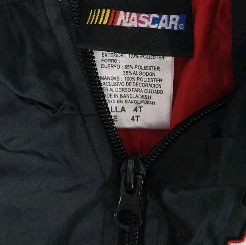 NASCAR гонки TONY STEWART #14 офис депо ребенка ясельного возраста костюм наряд размер 4T новый из старых запасов - Изображение 4 из 4