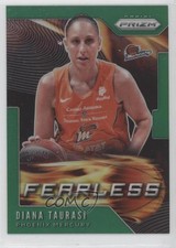 2020 Panini Prizm WNBA Fearless Green Prizm Diana Taurasi #19 0u46