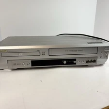 Sylvania DVD VCR Combo DVC860D VHS Player - Tested Working