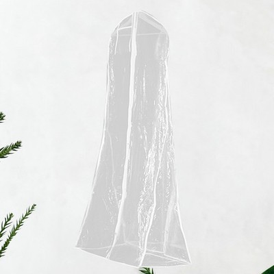 Brautkleid Tasche Kleidersack Kleiderstaubbedeckung Durchsichtiger