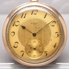 Antique Old Pocket Watch Elgin 303 12s 7j c1922 Gold Filled nice dial — photo 2