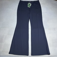 NEW Halara Flex Flare Pocket Work Pants Womens XL Navy High Rise SculptKnit NWT