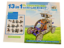 STEM 13-In-1 Education Solar Power Robots Toys for Kids Age 8-12, DIY Kit