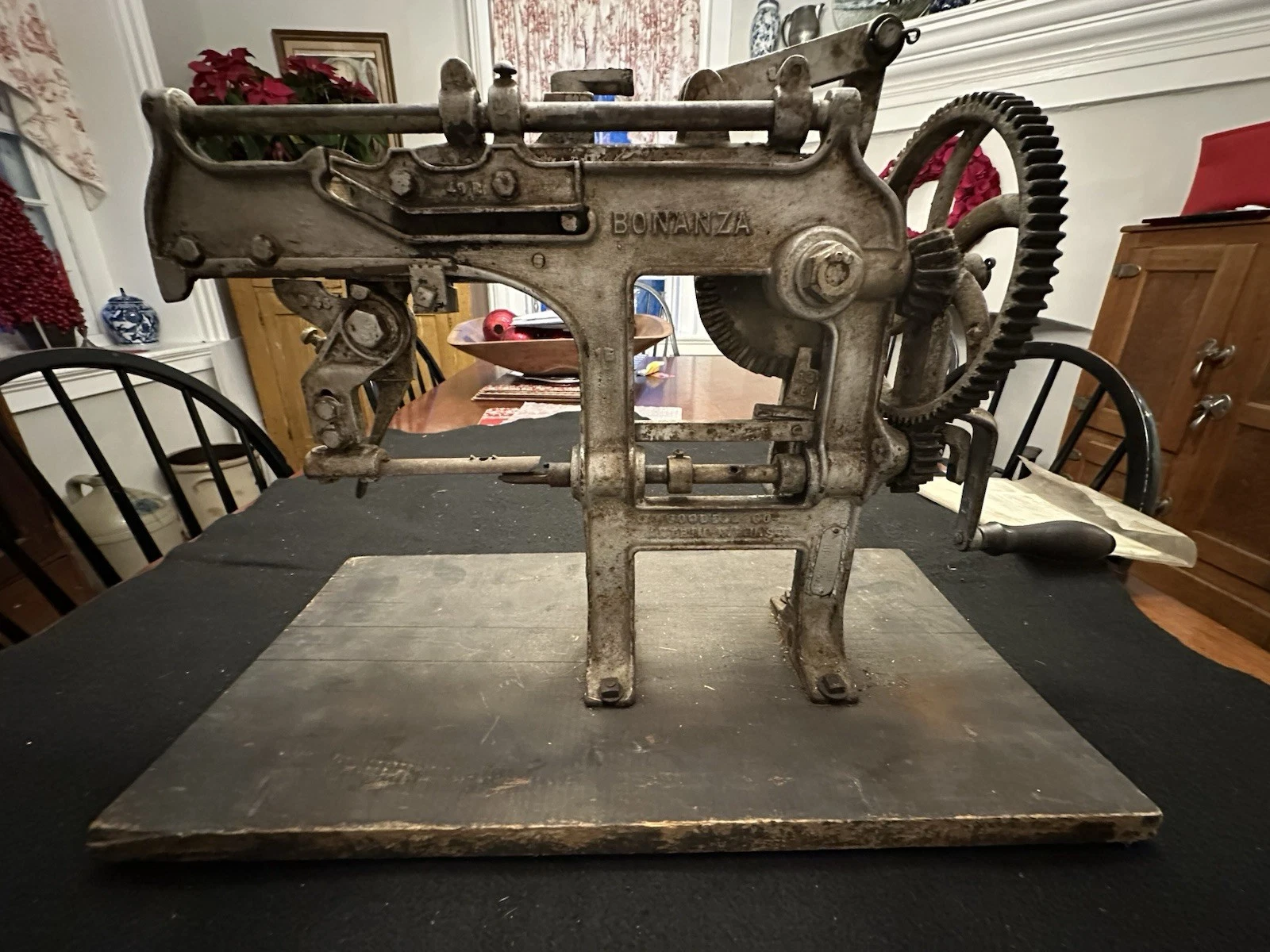 Antique 1890s Goodell Co. Bonanza Apple Peeler and Corer
