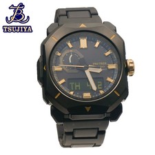 Used A CASIO Pro Trek PRW 6900ZE Men's Watch Black Dial Ana Digi Tough Solar