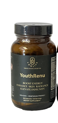 LonLife YouthRenu Boost Energy Enhance Skin Radiance Elevate 60 ct