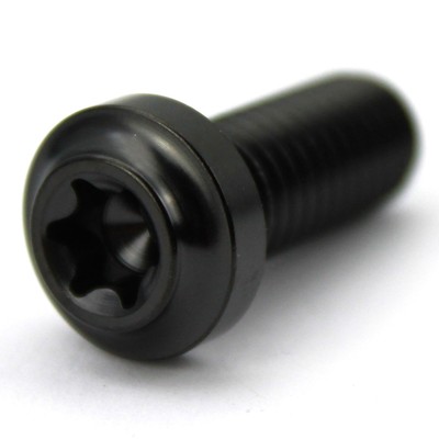 Titan Schraube Tech-Design Titanium Grade 5 Ti6Al4V - M8x20 schwarz