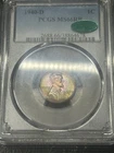 1940 D Lincoln Wheat Cent Penny PCGS MS66 RB CAC Approved ✅ Toned Nice Toning