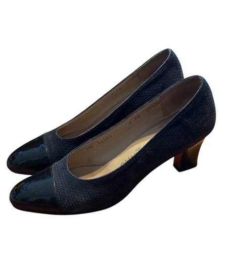 Vintage Salvatore Ferragamo Black Heels