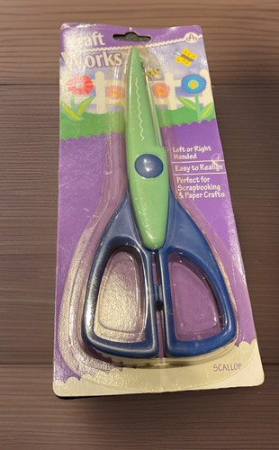 Craft works Paper Shapers Scissors Scrapbooking Border Trim Edge scallop cut - Picture 4 of 4