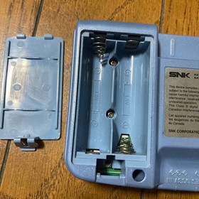 Neo Geo Pocket Color Console Blue SNK Rare Tested Working Used From Japan