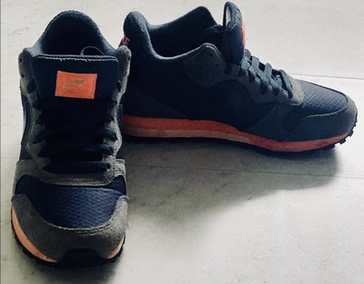 Nike MD Runner 2 Mid Navy Blue Peach 807172-448 EUR 38/US 7 /UK 4.5, neuwertig