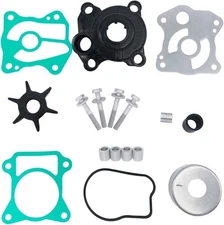 Water Pump Impeller Service Kit for Marine Outboard 35 40 45 50 HP Motors Replac