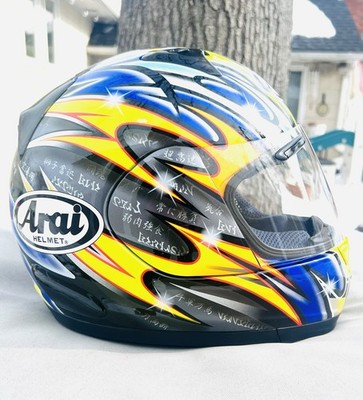 Vintage 2000's Arai Profile RAPIDE SR AOYAMA Full Face Helmet