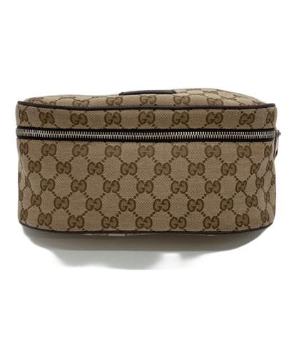 GUCCI Body Bag GG Canvas 630915 Beige Authentic From Japan