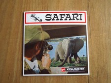 3x View-Master 3D Bildscheiben Reels Safari D 1271- D 1273 komplett von GAF
