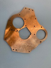 ALUMINIUM BACKPLATE 1275 INLINE ENGINE MIDGET SPRITE RACE OR ROAD 1.4kg AEG552