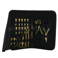 Hair Extension Tools Kit Micro Beads Remover Crimping Pliers Clip Needles