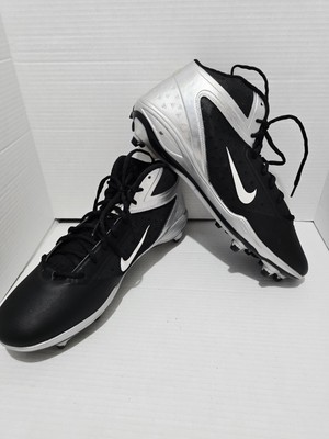 Nike Alpha Talon Elite 3/4 D Football Cleats Shoes 526208-010 Black (Size 15)