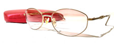 Marchon Tres Jolie 109 eyeglass Frames 53-17-130, Champagne metal frame