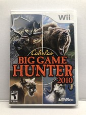Cabela's Big Game Hunter 2010 (Nintendo Wii) Clean & Tested Working - Free Ship