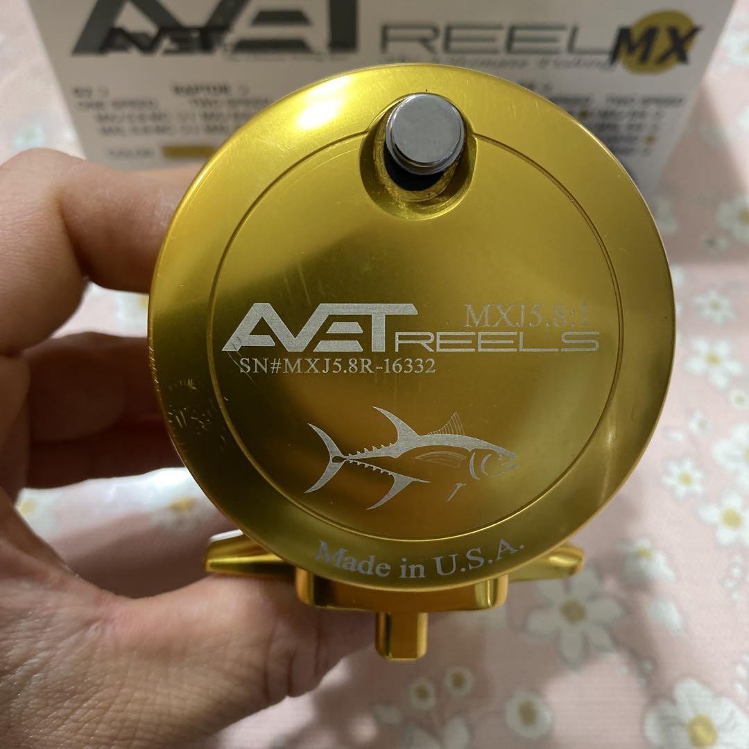 アベット AVET REEL MXJ 5.8 Avet MXJ 5.8 Star Drag Reel - Melton Tackle